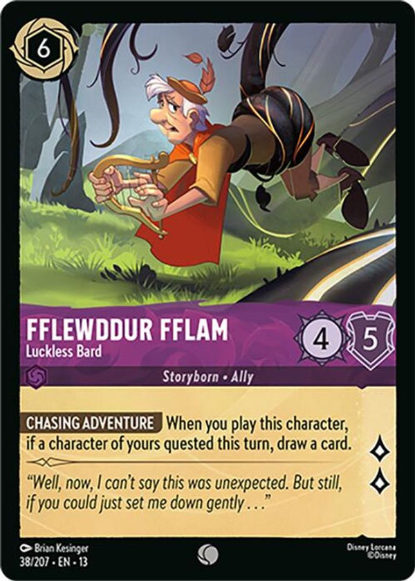 Fflewddur Fflam (Luckless Bard) - 38/207 - Common