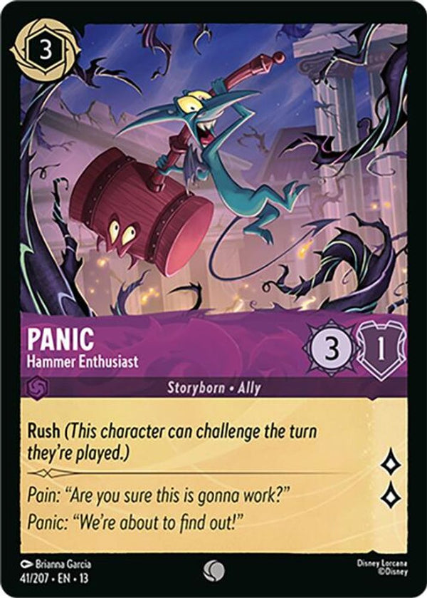 Panic (Hammer Enthusiast) - 41/207 - Common