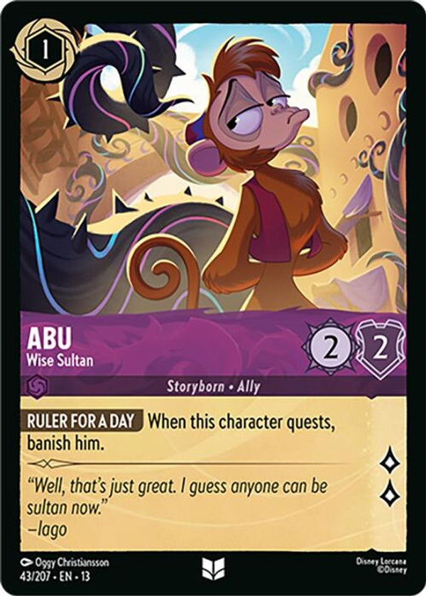 Abu (Wise Sultan) - 43/207 - Uncommon