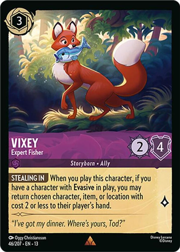 Vixey (Expert Fisher) - 46/207 - Rare