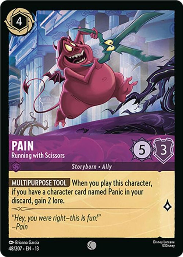Pain (Running with Scissors) - 48/207 - Common