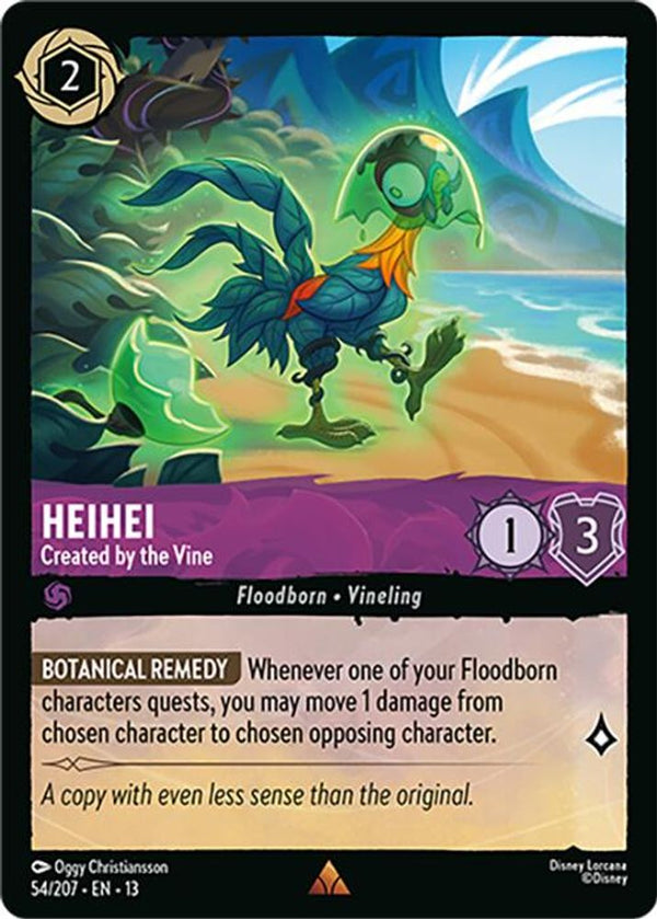 Heihei (Created by the Vine) - 54/207 - Rare