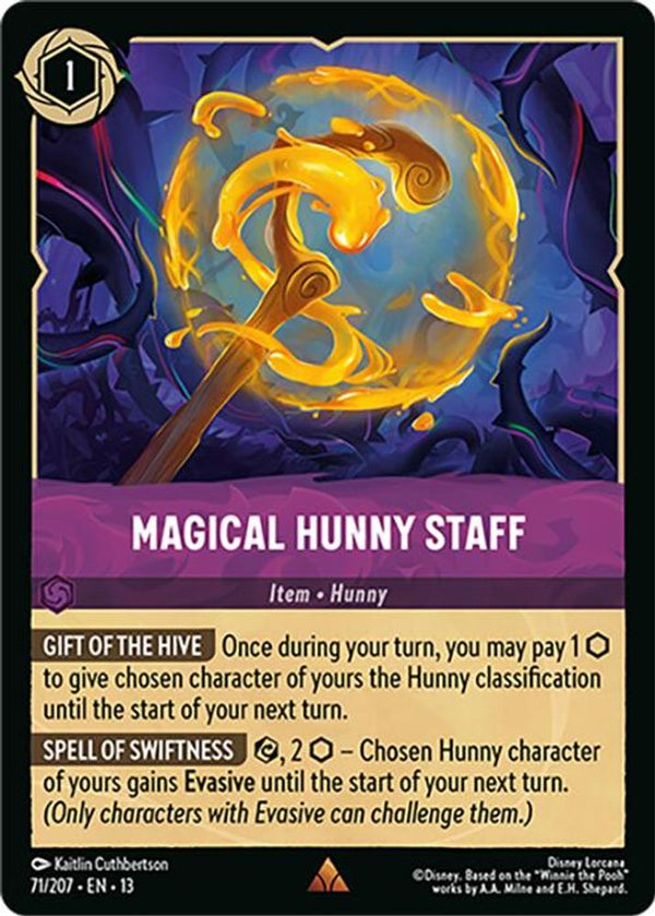 Magical Hunny Staff - 71/207 - Rare
