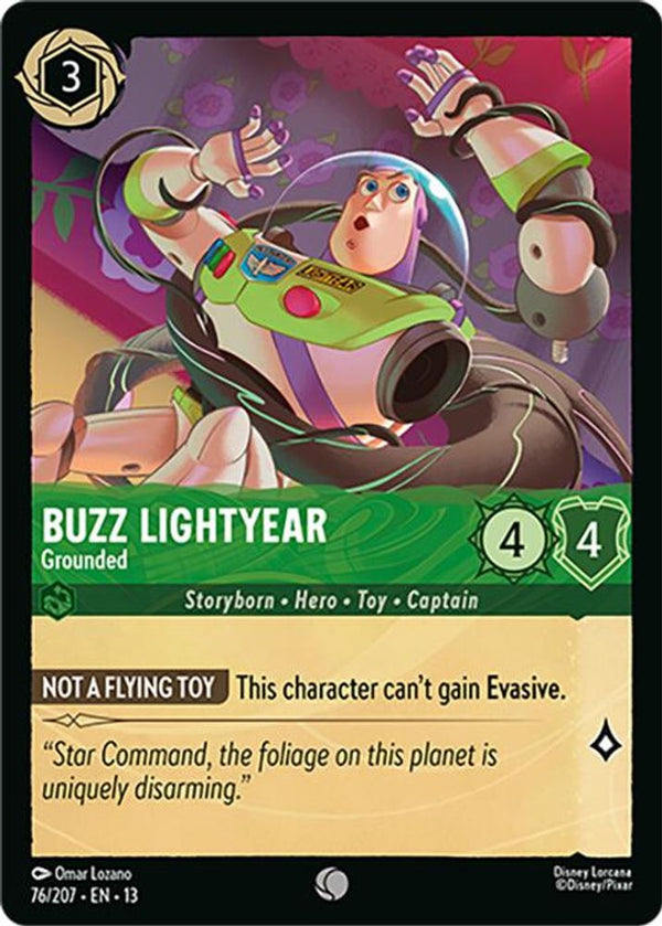 Buzz Lightyear (Grounded) - 76/207 - Common