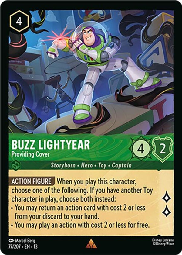 Buzz Lightyear (Providing Cover) - 77/207 - Rare