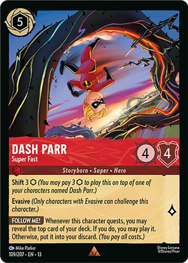 Dash Parr (Super Fast) - 109/207 - Rare