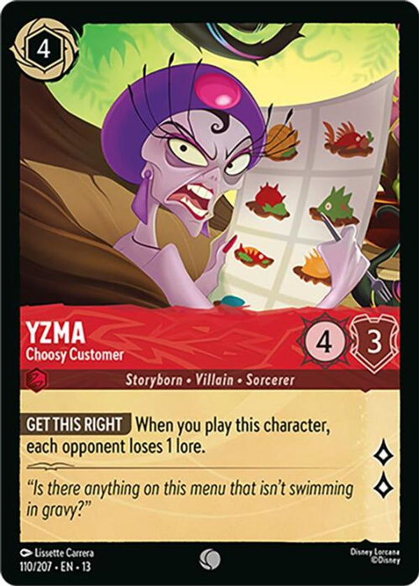 Yzma (Choosy Customer) - 110/207 - Common