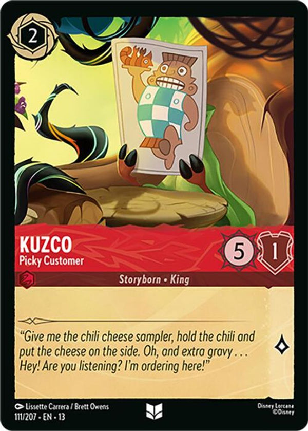 Kuzco (Picky Customer) - 111/207 - Uncommon