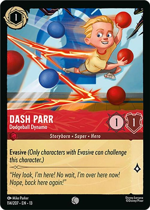 Dash Parr (Dodgeball Dynamo) - 114/207 - Common