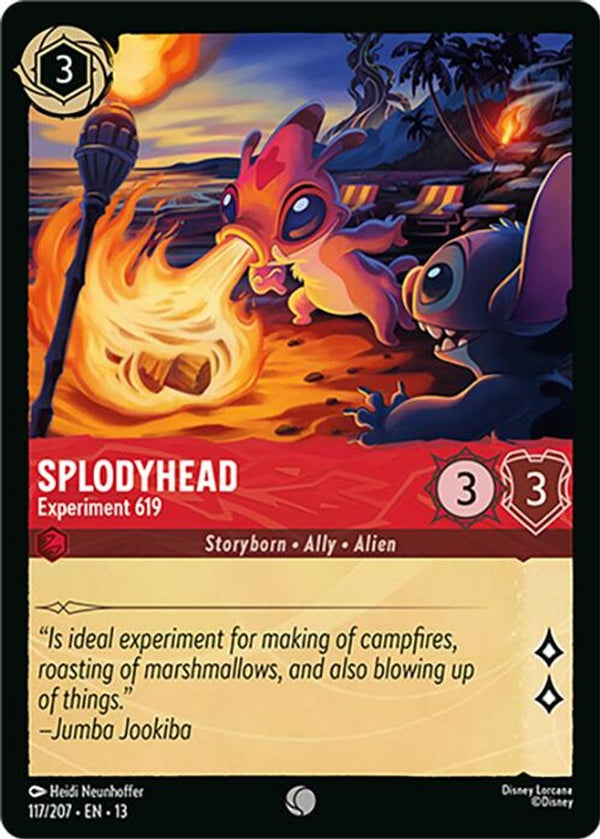 Splodyhead (Experiment 619) - 117/207 - Common