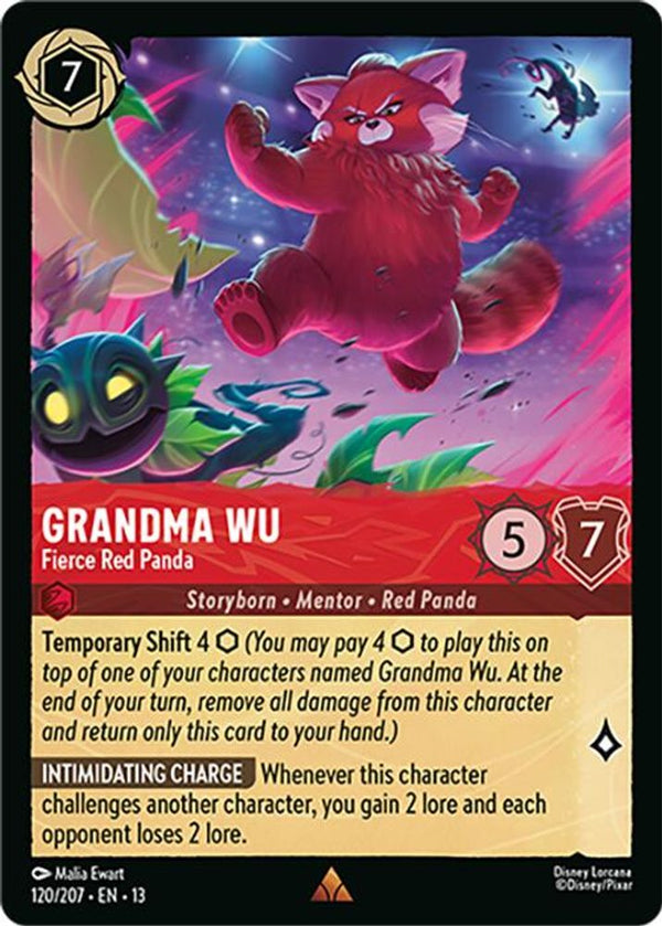 Grandma Wu (Fierce Red Panda) - 120/207 - Rare