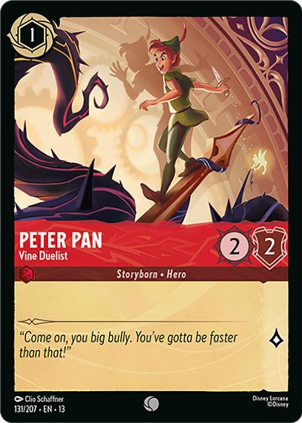 Peter Pan (Vine Duelist) - 131/207 - Common