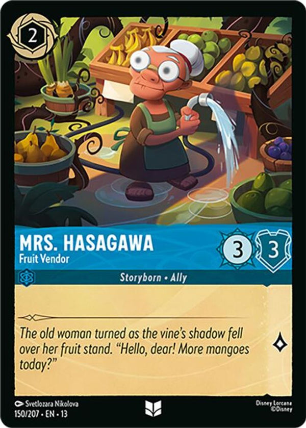Mrs. Hasagawa (Fruit Vendor) - 150/207 - Uncommon