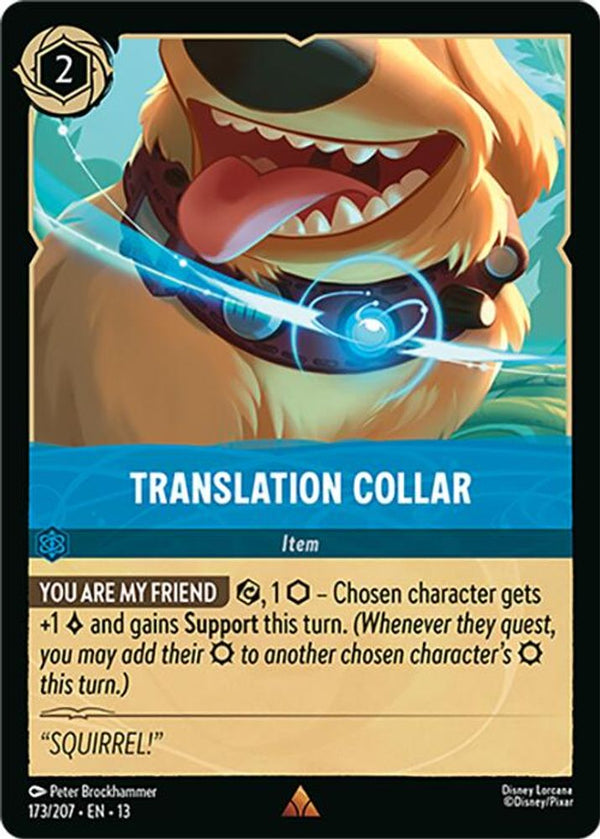 Translation Collar - 173/207 - Rare