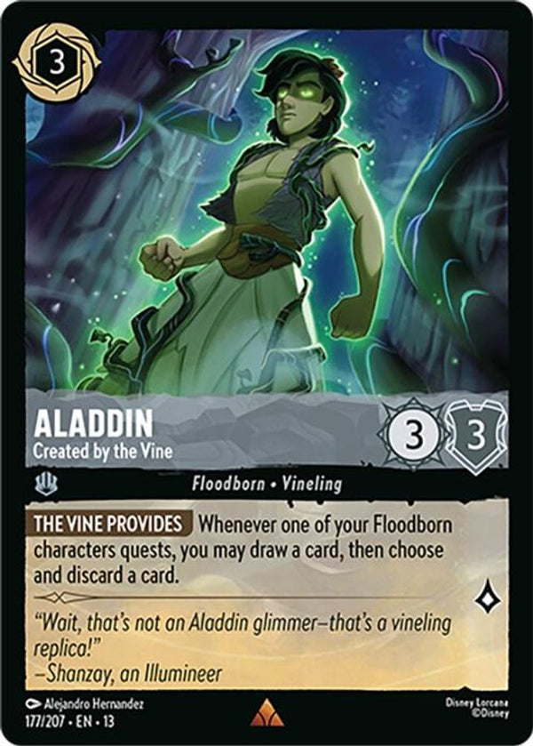 Aladdin (Created by the Vine) - 177/207 - Rare
