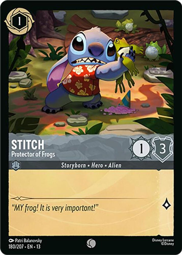 Stitch (Protector of Frogs) - 180/207 - Common