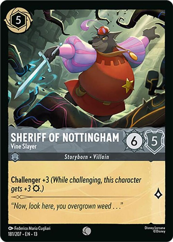 Sheriff of Nottingham (Vine Slayer) - 181/207 - Common