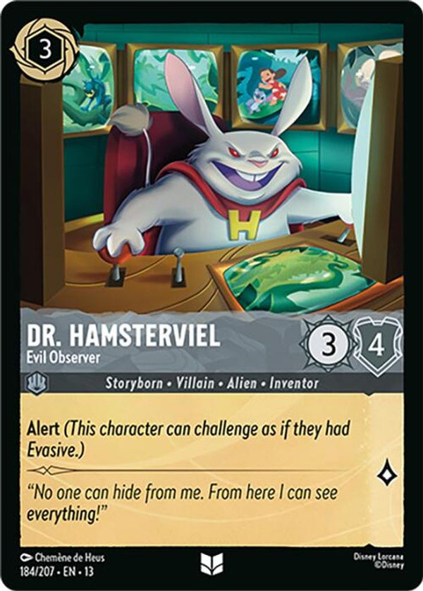 Dr. Hamsterviel (Evil Observer) - 184/207 - Uncommon
