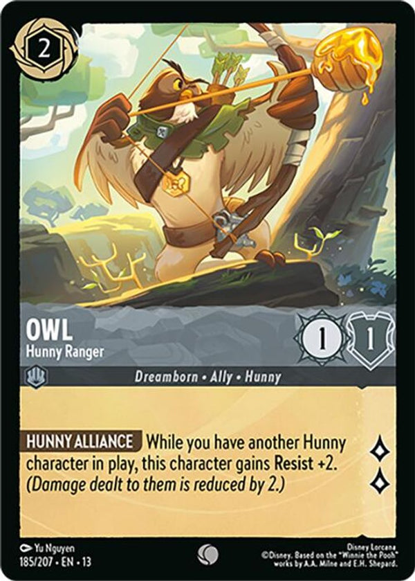 Owl (Hunny Ranger) - 185/207 - Common