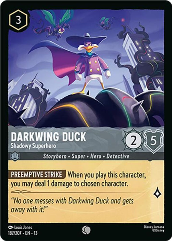 Darkwing Duck (Shadowy Superhero) - 187/207 - Common