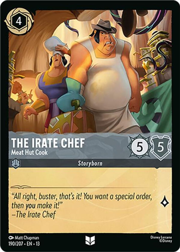 The Irate Chef (Meat Hut Cook) - 190/207 - Uncommon