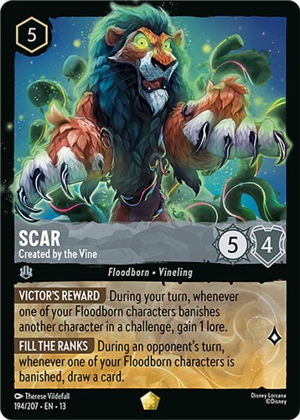 Scar (Created by the Vine) - 194/207 - Legendary