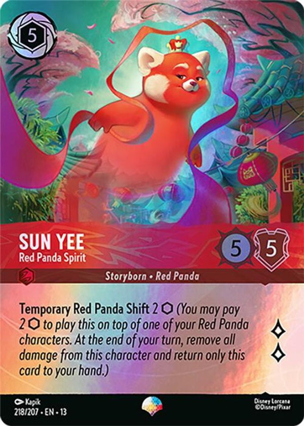 Sun Yee (Red Panda Spirit) - 218/207 - Epic