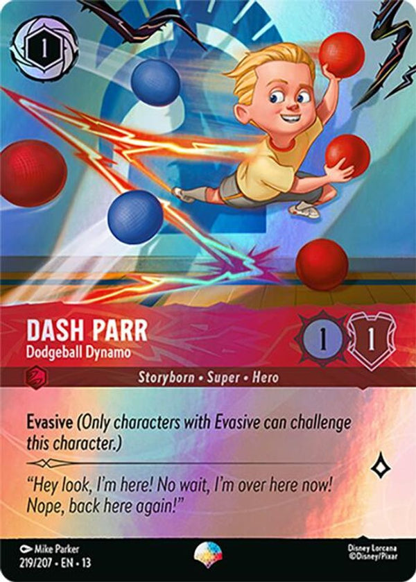 Dash Parr (Dodgeball Dynamo) - 219/207 - Epic