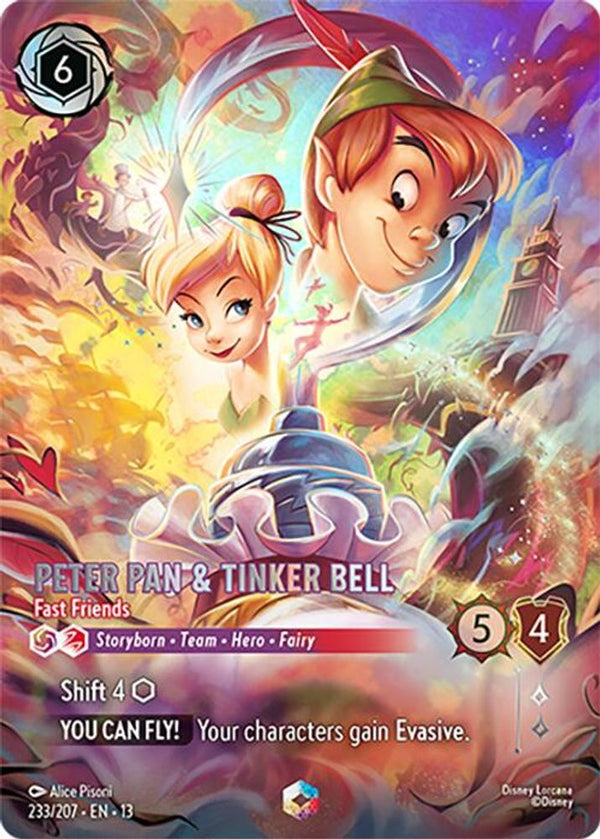 Peter Pan & Tinker Bell (Fast Friends) - 233/207 - Enchanted
