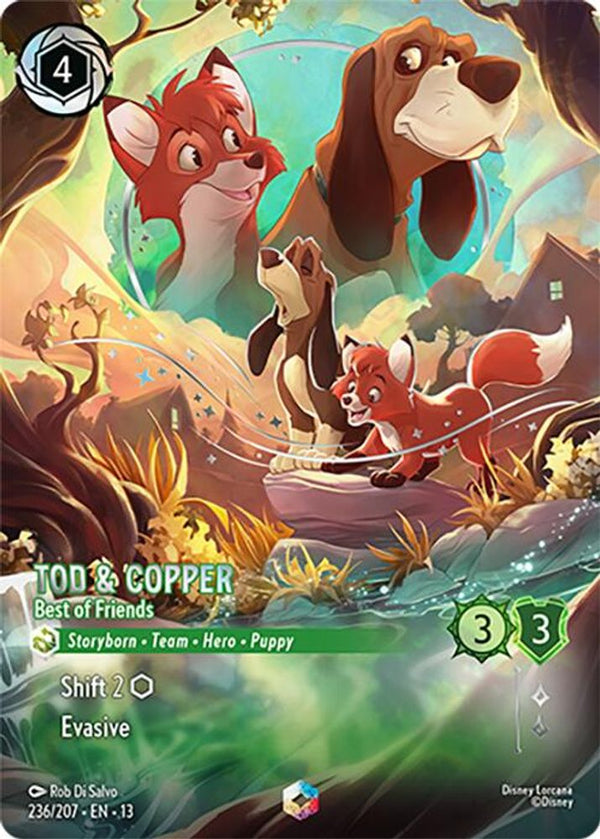 Tod & Copper (Best of Friends) - 236/207 - Enchanted