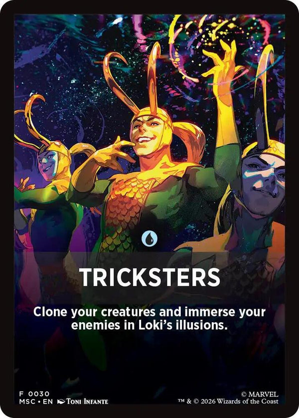 Tricksters Theme Card Token (JMSC)
