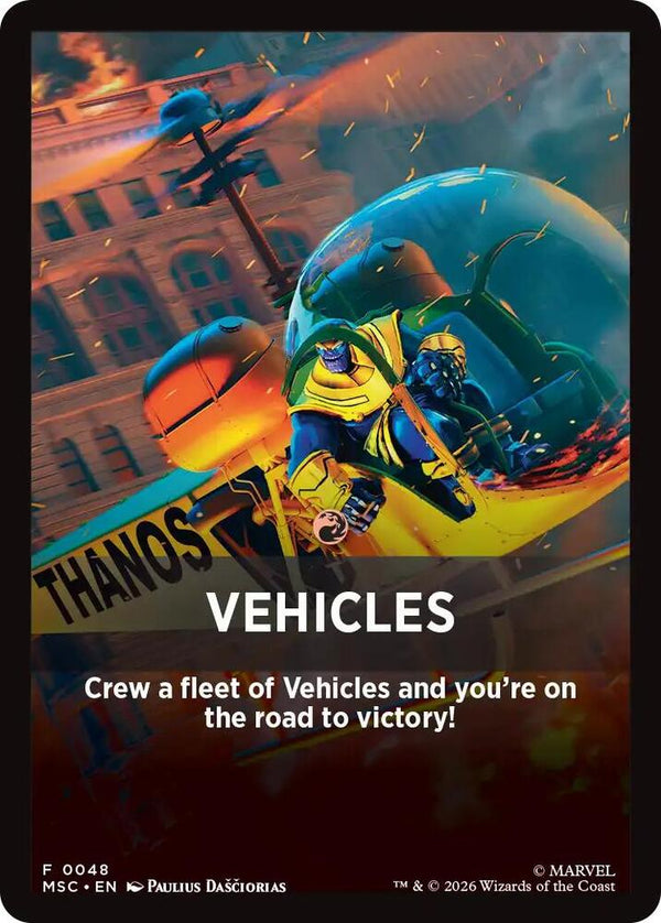 Vehicles Theme Card Token (JMSC)