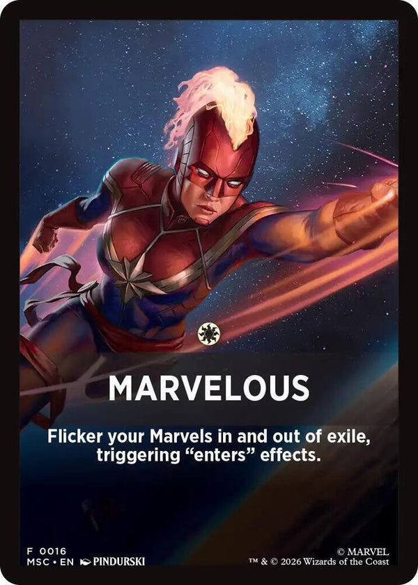 Marvelous Theme Card Token (JMSC)