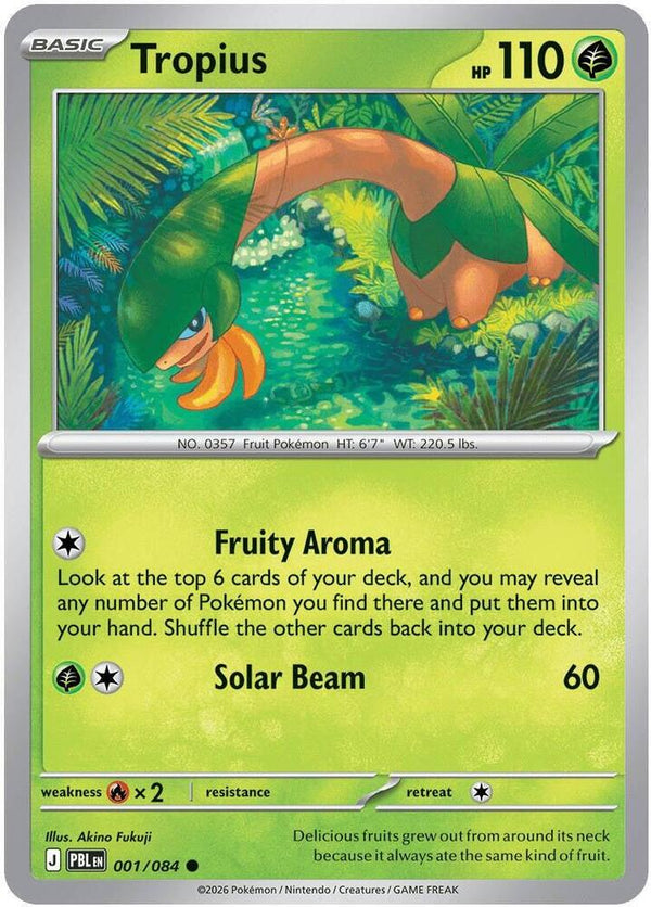 Tropius - 001/084 - Common