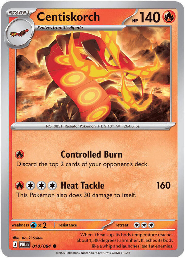 Centiskorch - 010/084 - Common