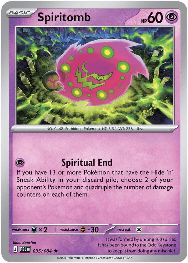 Spiritomb - 035/084 - Rare