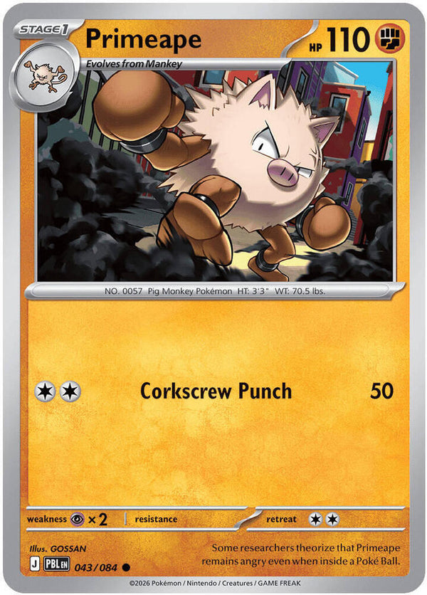 Primeape - 043/084 - Common