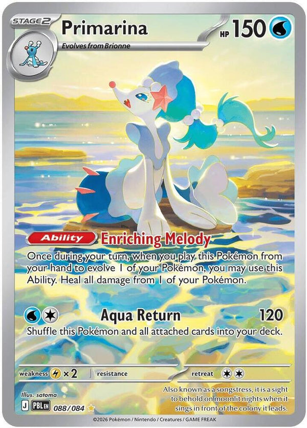 Primarina - 088/084 - Illustration Rare
