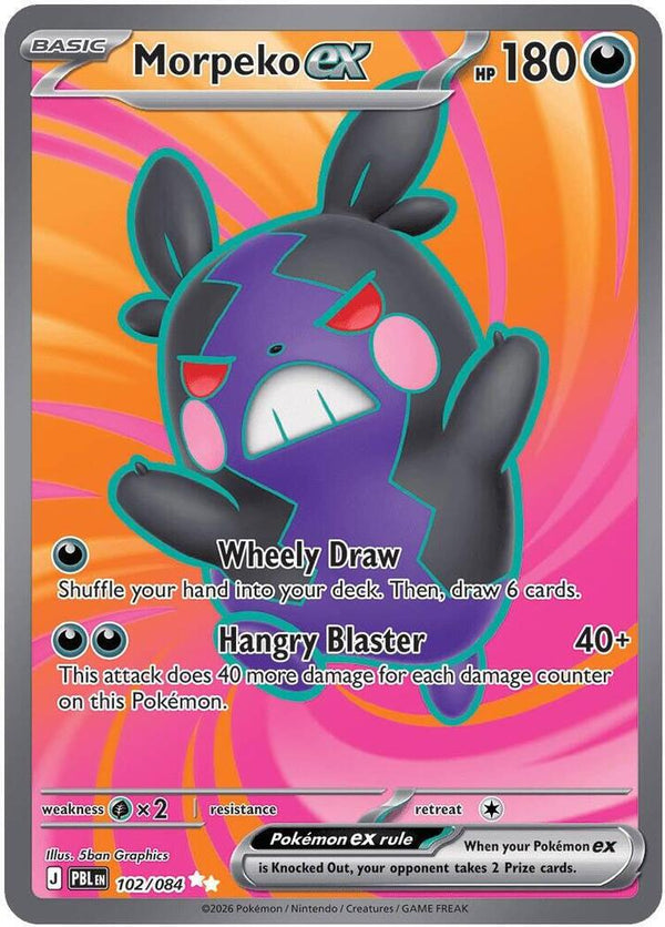 Morpeko ex - 102/084 - Ultra Rare