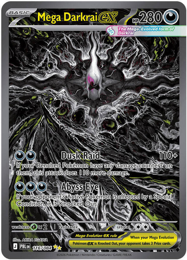 Mega Darkrai ex - 116/084 - Special Illustration Rare