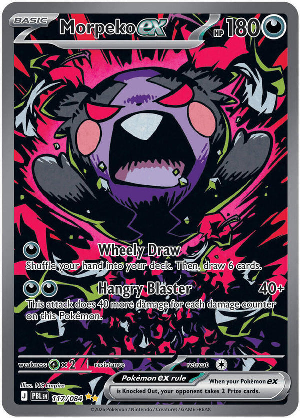 Morpeko ex - 117/084 - Special Illustration Rare