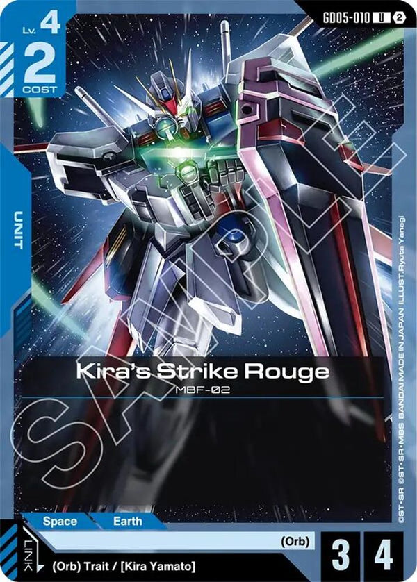 Kira's Strike Rouge - GD05-010 - Uncommon