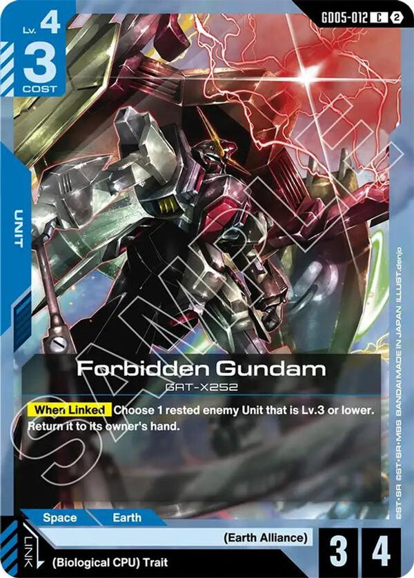 Forbidden Gundam - GD05-012 - Common