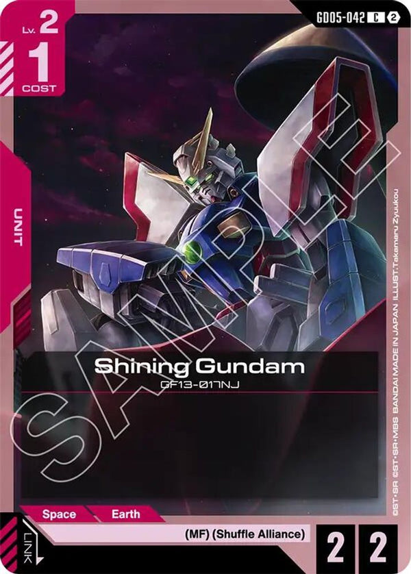 Shining Gundam (GD05-042) - GD05-042 - Common