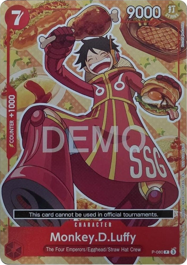 Monkey.D.Luffy (Demo Deck) - P-080 - Promo