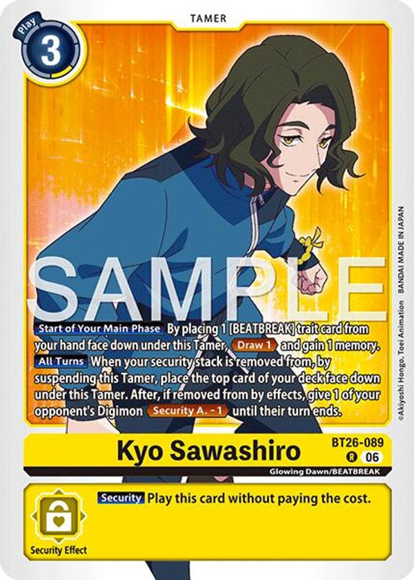 Kyo Sawashiro - BT26-089 - Rare