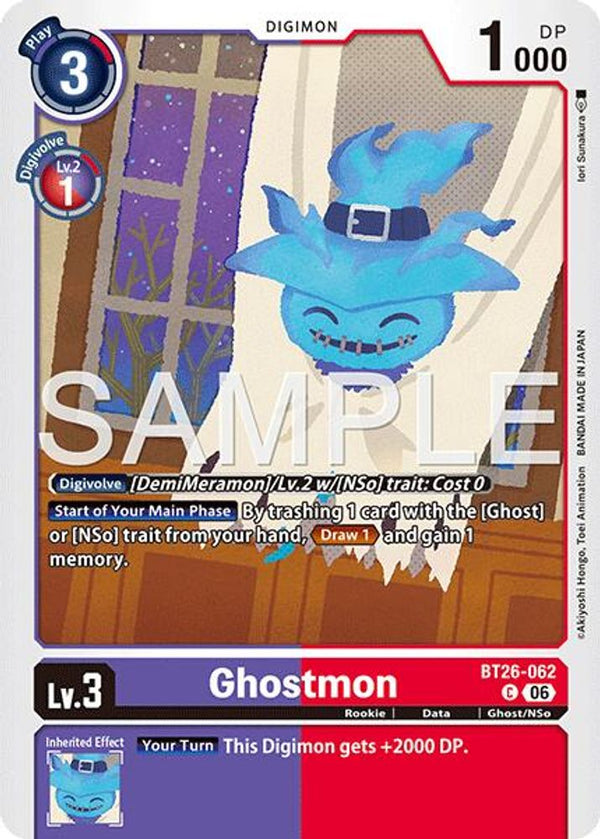Ghostmon - BT26-062 - Common