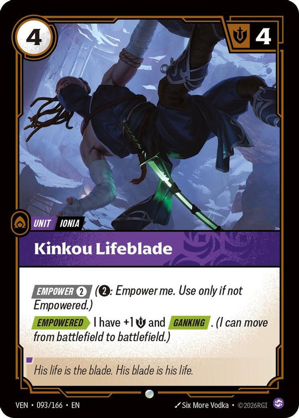Kinkou Lifeblade - 093/166 - Common
