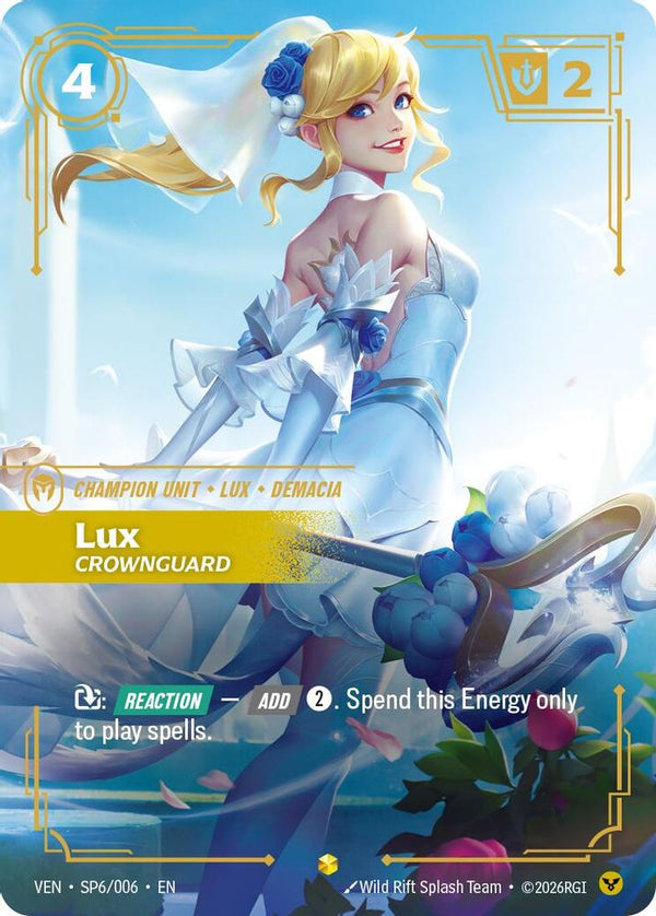 Lux, Crownguard - Vendetta: Crystal Rose SP - SP6/006 - Epic