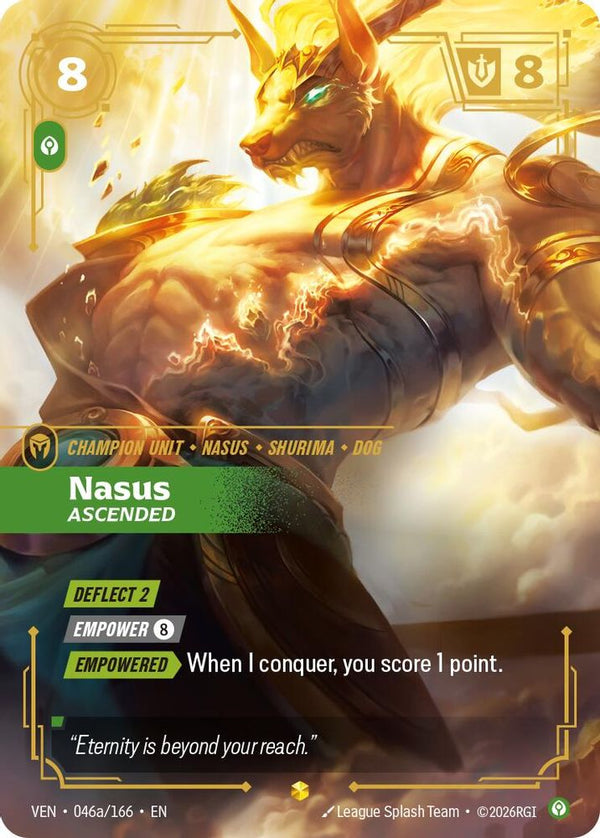 Nasus, Ascended (Alternate Art) - 046a/166 - Epic